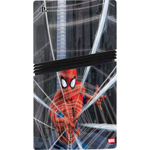 Marvel Spiderman Web Throw PS5 Pro Disk Bundle  Skin